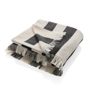 Logotrade promotional giveaways photo of: Ukiyo Yukari AWARE™ XL deluxe beach towel 100x180cm