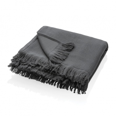 Logo trade promotional merchandise photo of: Ukiyo Keiko AWARE™ solid hammam towel 100x180cm
