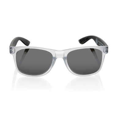 Logo trade advertising products image of: Gleam RCS recycled PC mirror lens sunglasses