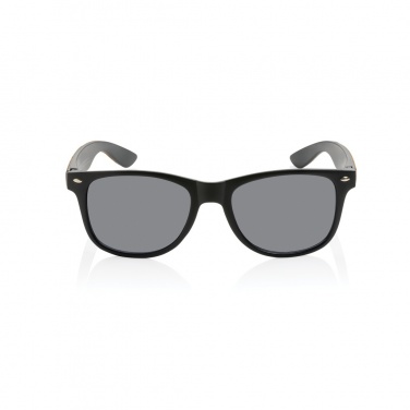 Logo trade promotional products image of: GRS recycled PC plastic sunglasses with cork