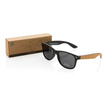 Logotrade advertising product image of: GRS recycled PC plastic sunglasses with cork