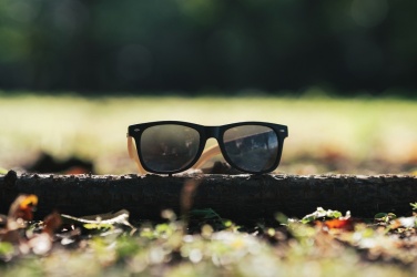 Logotrade promotional item picture of: Bamboo and RCS recycled plastic sunglasses