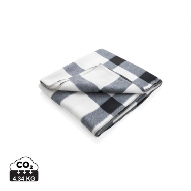 Logotrade promotional product image of: Soft plaid fleece blanket