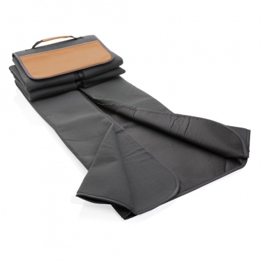 Logotrade promotional merchandise photo of: Impact AWARE™ RPET picnic blanket with PU cover