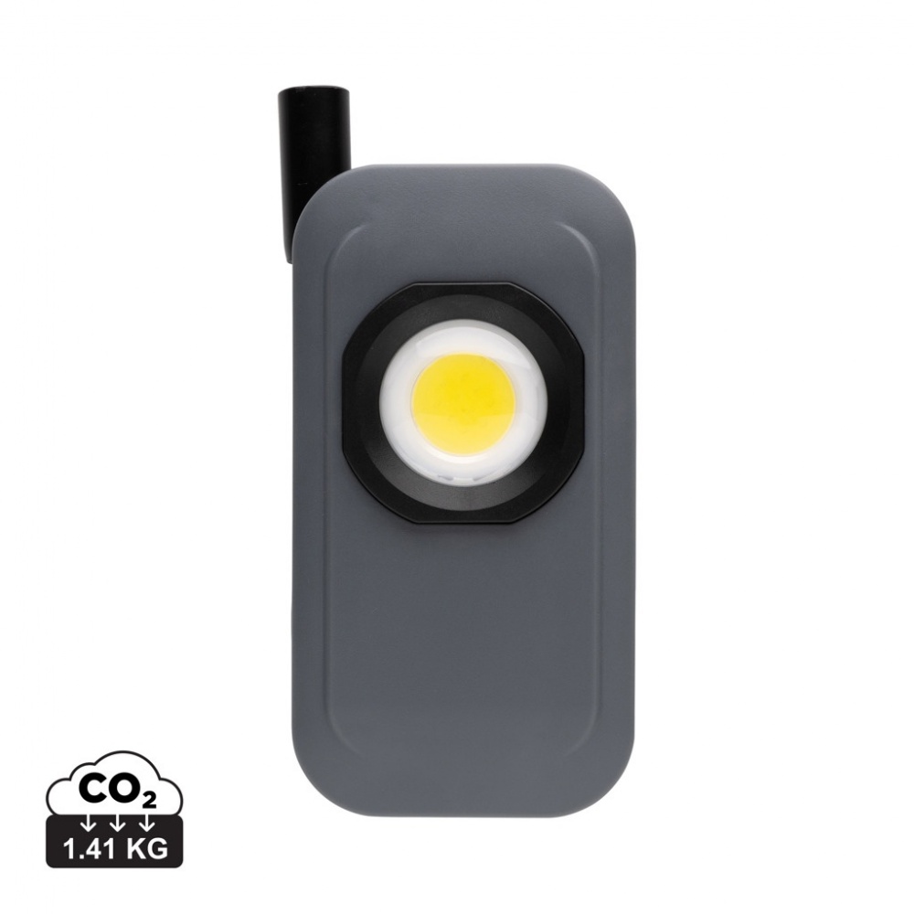 Logo trade promotional giveaways picture of: Gear X RCS rPlastic USB rechargeable worklight