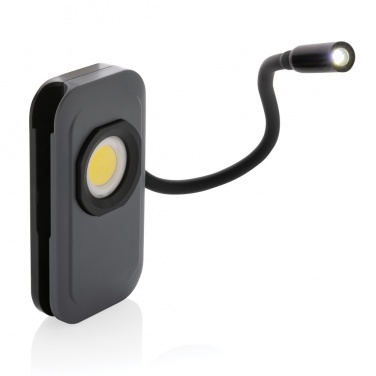 Logotrade promotional items photo of: Gear X RCS rPlastic USB rechargeable worklight