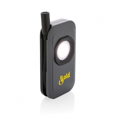Logo trade promotional merchandise photo of: Gear X RCS rPlastic USB rechargeable worklight