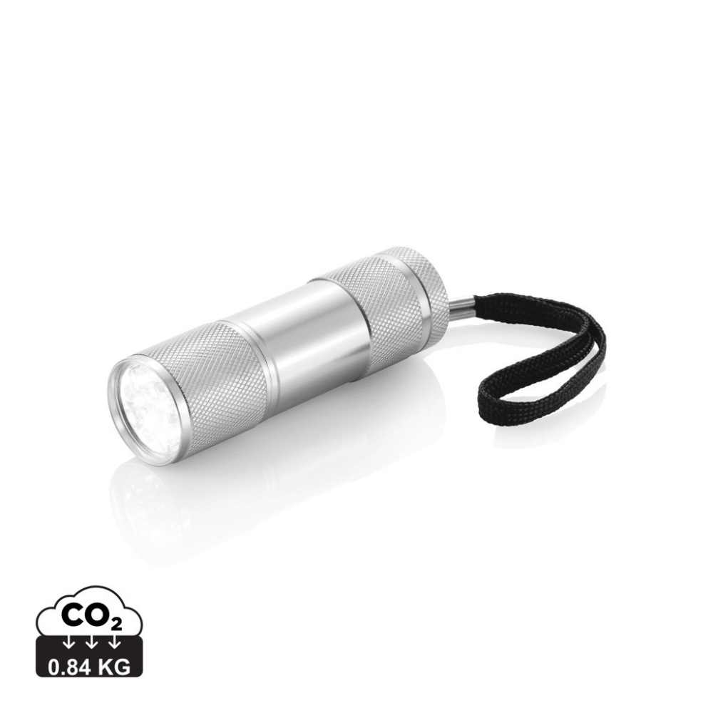 Logo trade promotional items image of: Quattro aluminium torch