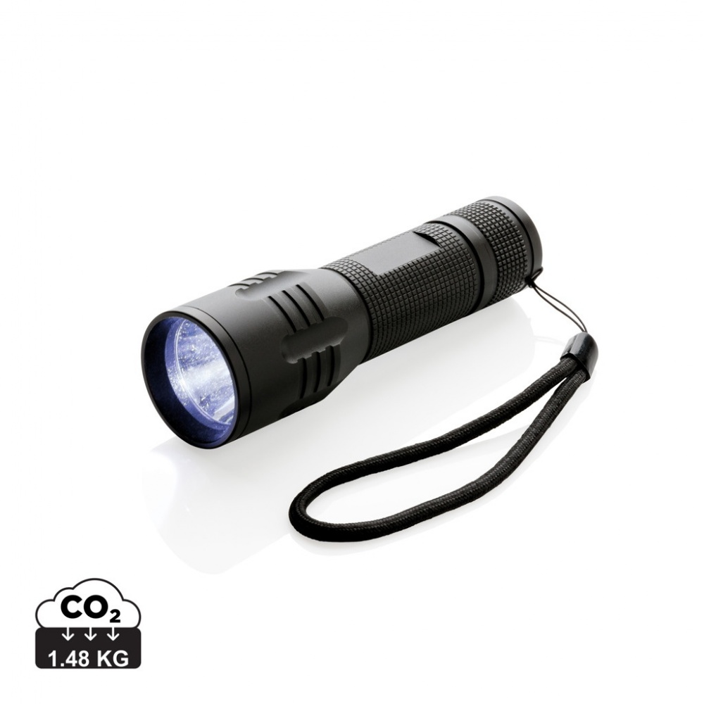 Logo trade promotional giveaways picture of: 3W medium CREE torch