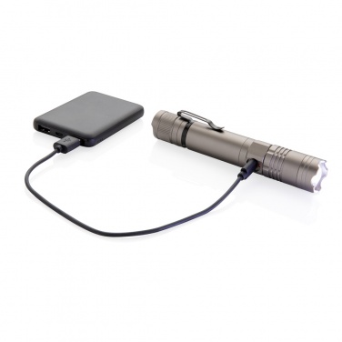 Logotrade business gifts photo of: Rechargeable 3W flashlight
