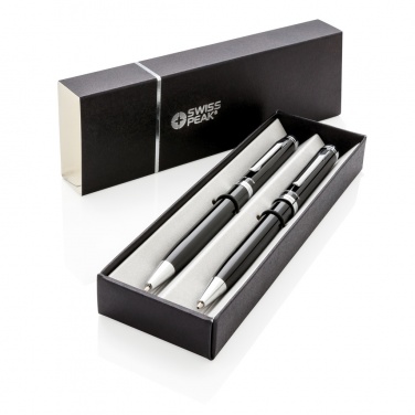Logo trade promotional giveaways image of: Luzern pen set