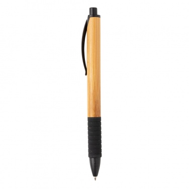 Logo trade promotional gifts image of: Bamboo & wheat straw pen