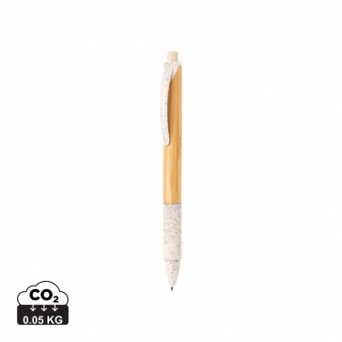 Logotrade promotional items photo of: Bamboo & wheat straw pen