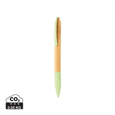 Logotrade promotional merchandise picture of: Bamboo & wheat straw pen
