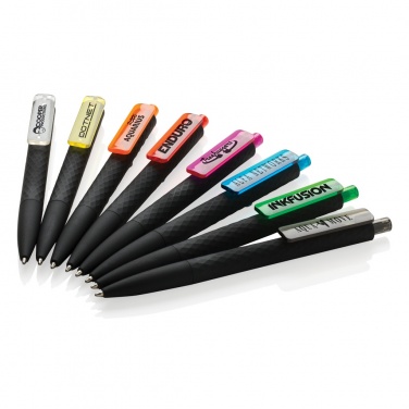 Logotrade promotional product image of: X3 black smooth touch pen
