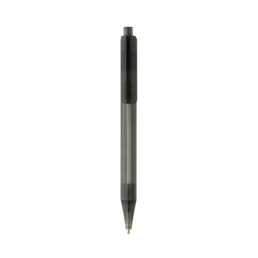 Logo trade promotional product photo of: GRS RPET X8 transparent pen