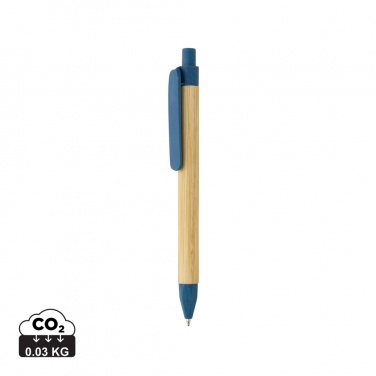 Logotrade promotional merchandise photo of: Write responsible recycled paper barrel pen