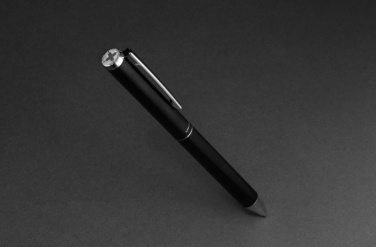 Logo trade promotional merchandise image of: Swiss Peak Cedar RCS certified recycled aluminium pen
