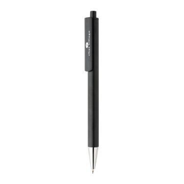 Logotrade promotional gift image of: Amisk RCS certified recycled aluminum pen