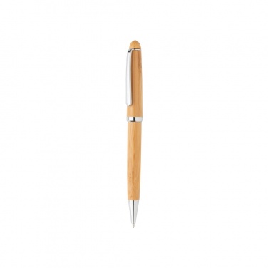 Logo trade promotional products image of: Bamboo pen in box