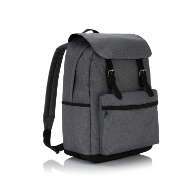 Logo trade promotional giveaways image of: Laptop backpack with magnetic buckle straps