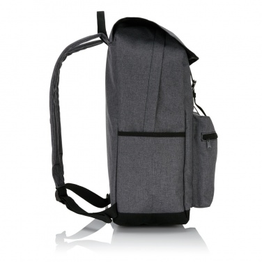 Logo trade promotional merchandise image of: Laptop backpack with magnetic buckle straps