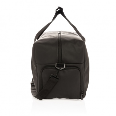 Logo trade promotional merchandise photo of: Smooth PU weekend duffle