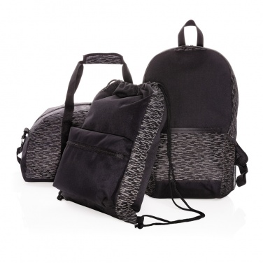 Logotrade promotional item image of: AWARE™ RPET Reflective weekend bag
