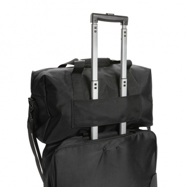 Logotrade promotional merchandise image of: Swiss Peak AWARE™ RPET Voyager weekend bag