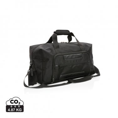 Logotrade promotional giveaways photo of: Swiss Peak AWARE™ RPET Voyager weekend bag