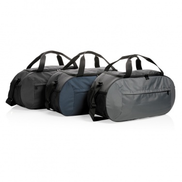 Logo trade promotional item photo of: Impact AWARE™ RPET modern sports duffel