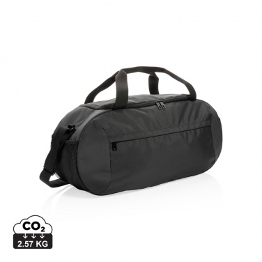 Logotrade promotional giveaway image of: Impact AWARE™ RPET modern sports duffel