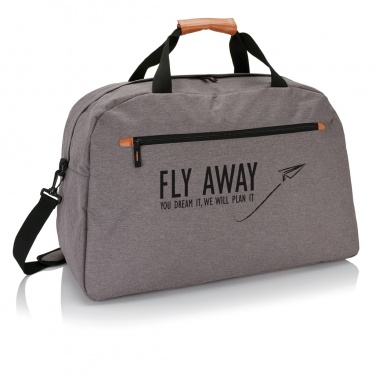 Logo trade promotional product photo of: Fashion duo tone travel bag