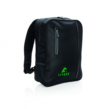 Logo trade promotional merchandise image of: The City Backpack