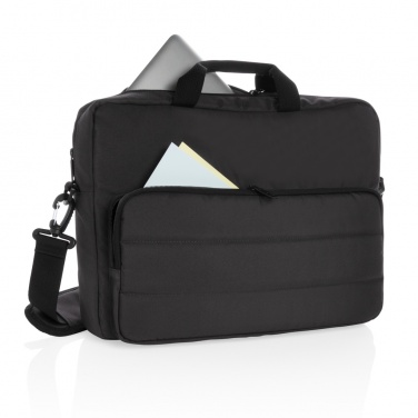Logo trade promotional merchandise picture of: Impact AWARE™ RPET 15.6" laptop bag