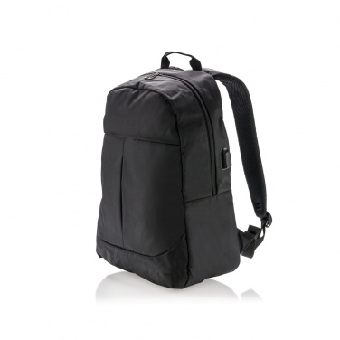 Logotrade promotional gift picture of: Power USB laptop backpack