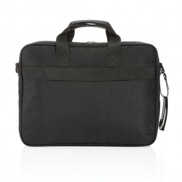 Logo trade promotional giveaways picture of: Swiss Peak AWARE™ RPET Voyager 15.6" laptop bag