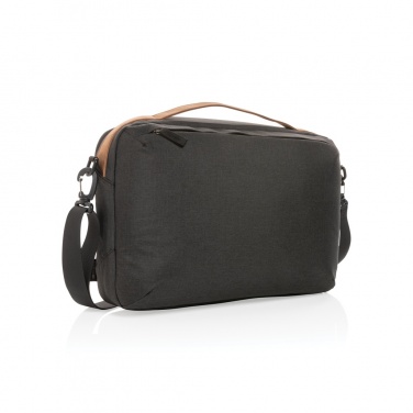 Logotrade promotional product picture of: Impact AWARE™ 300D two tone deluxe 15.6" laptop bag
