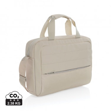 Logo trade advertising products image of: Armond AWARE™ RPET 15.6 inch laptop bag
