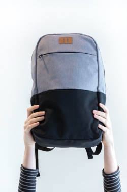 Logo trade business gift photo of: Modern 15.6" USB & RFID laptop backpack PVC free