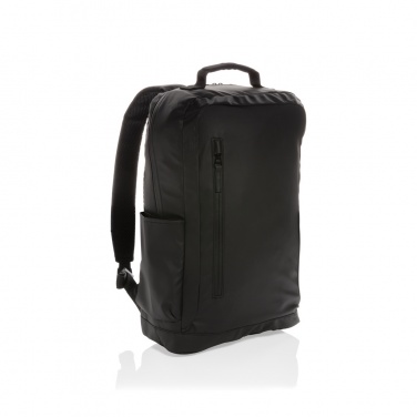 Logo trade promotional gift photo of: Fashion black 15.6" laptop backpack PVC free