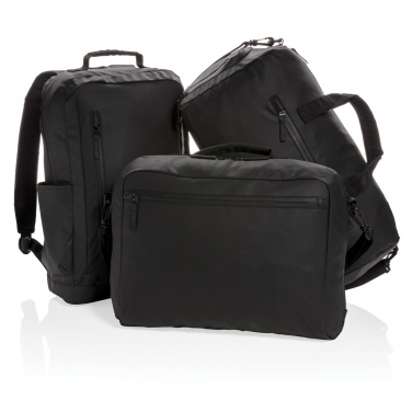 Logo trade business gift photo of: Fashion black 15.6" laptop backpack PVC free
