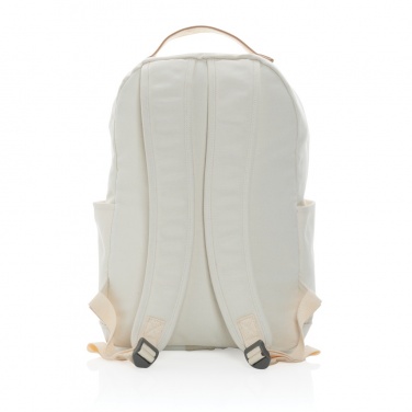 Logo trade business gifts image of: Impact AWARE™ 16 oz. recycled canvas backpack