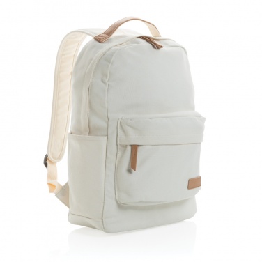 Logotrade promotional products photo of: Impact AWARE™ 16 oz. recycled canvas backpack