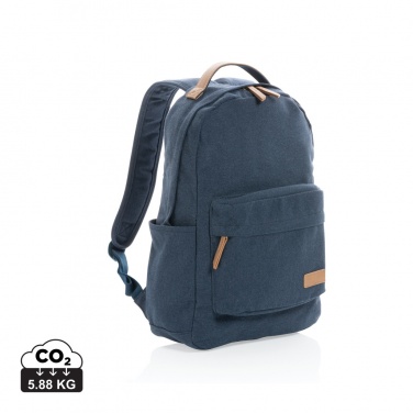 Logotrade corporate gift image of: Impact AWARE™ 16 oz. recycled canvas backpack