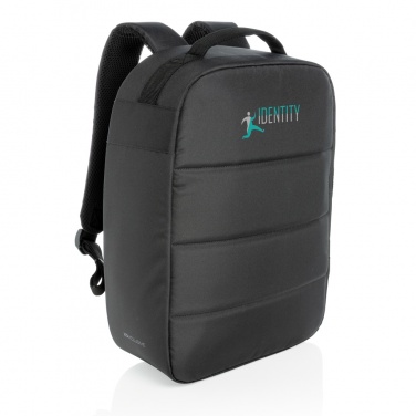 Logotrade promotional gifts photo of: Impact AWARE™ RPET anti-theft 15.6" laptop backpack