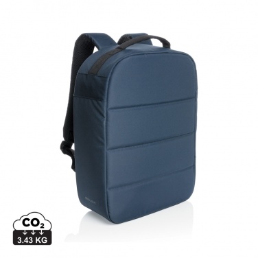 Logo trade promotional merchandise image of: Impact AWARE™ RPET anti-theft 15.6" laptop backpack
