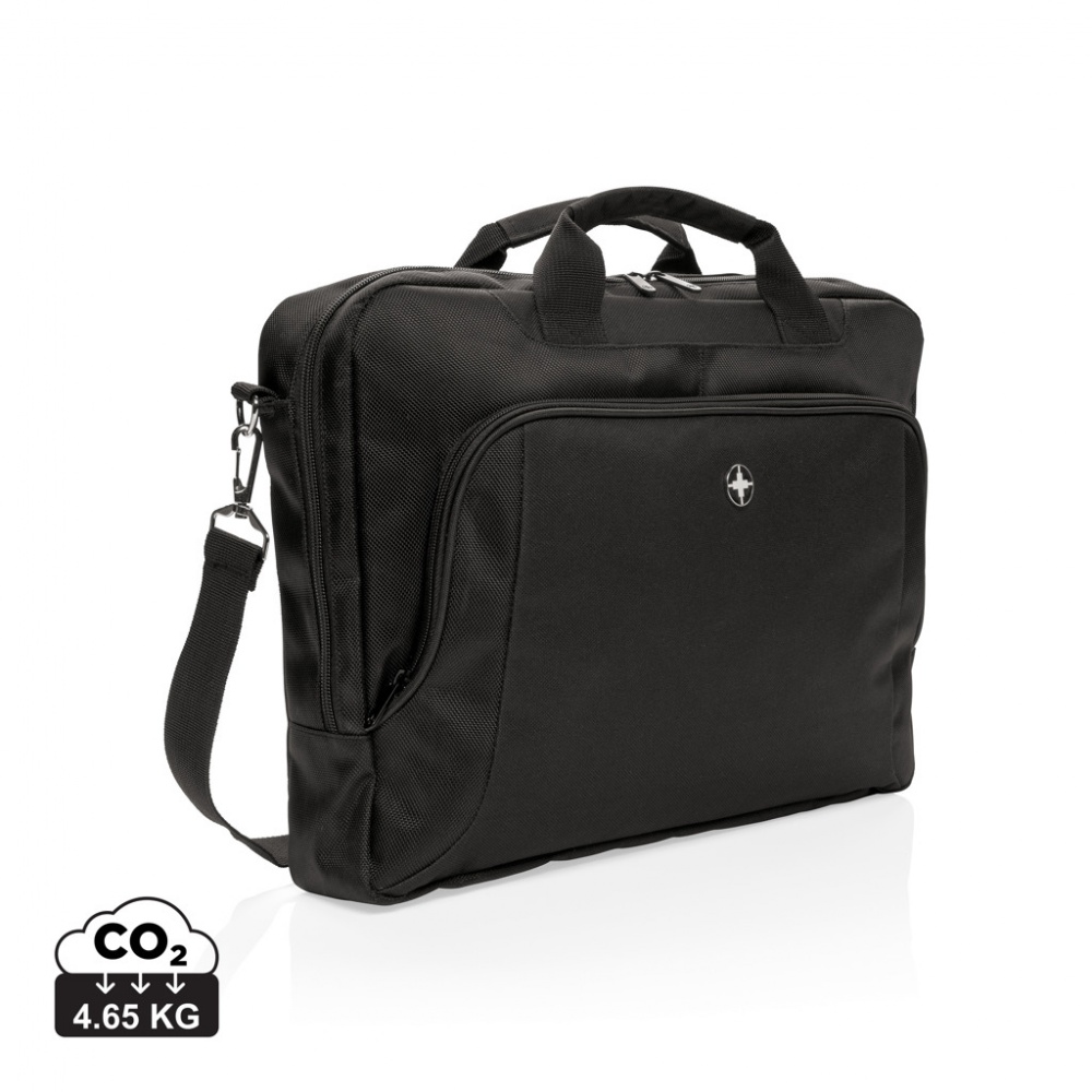 Logo trade promotional merchandise photo of: Deluxe 15” laptop bag