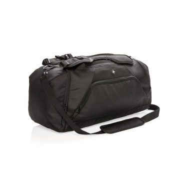 Logotrade promotional item image of: Swiss Peak RFID sports duffel & backpack