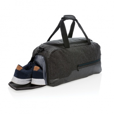 Logo trade promotional merchandise image of: 900D weekend/sports bag PVC free